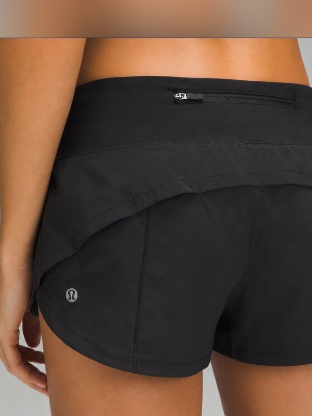 NWT Lululemon Speed Up Low-Rise Lined Short 2.5" Women's Size 12 Black
